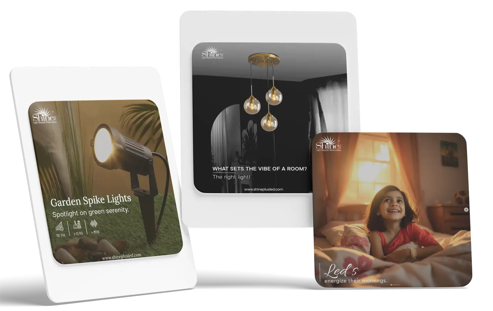 Shine LED Showcase